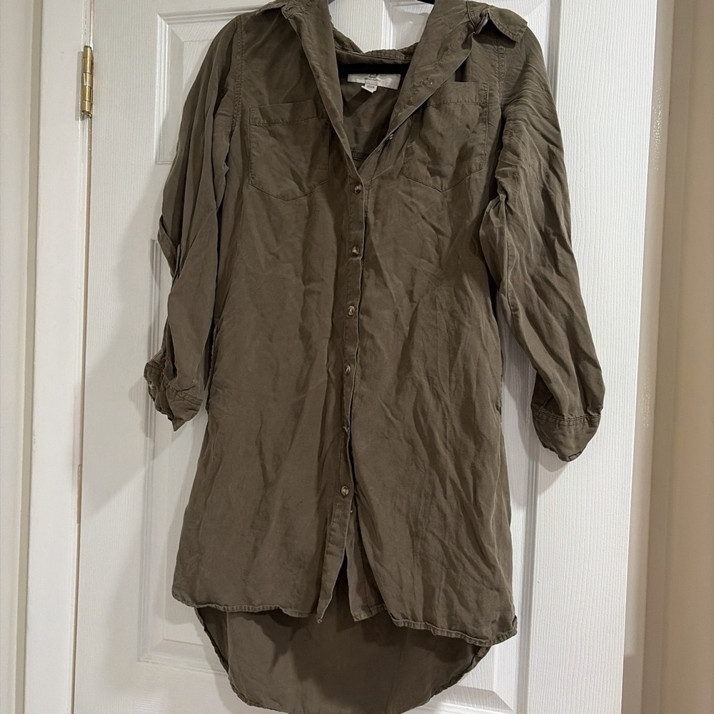 Thread & Supply button down dress